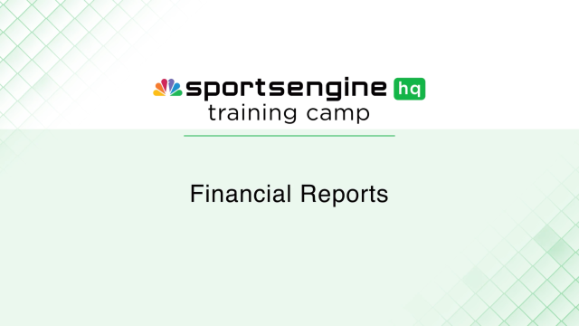 Financial Reports